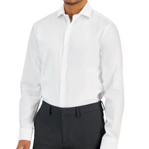 Bar III Slim Fit Stretch Men's Button Down Dress Shirt